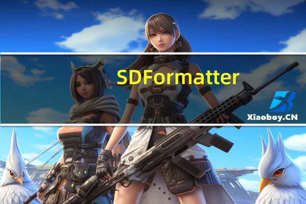 SDFormatter(手机SD卡修复工具) V4.0 中文版（SDFormatter(手机SD卡修复工具) V4.0 中文版功能简介）