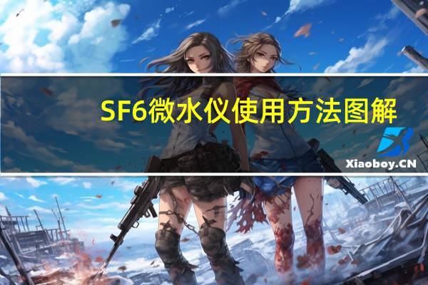 SF6微水仪使用方法图解（sf6微水仪）