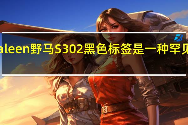 Saleen野马S302黑色标签是一种罕见的野兽