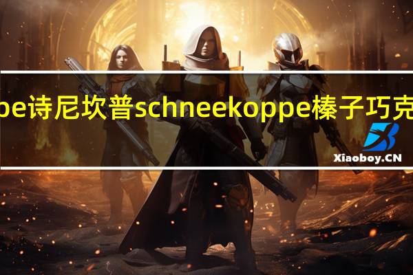 Schneekoppe 诗尼坎普 schneekoppe 榛子巧克力酱卡路里是多少