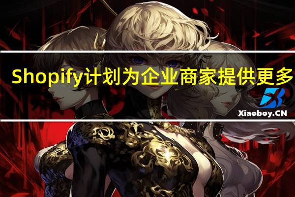 Shopify计划为企业商家提供更多支持
