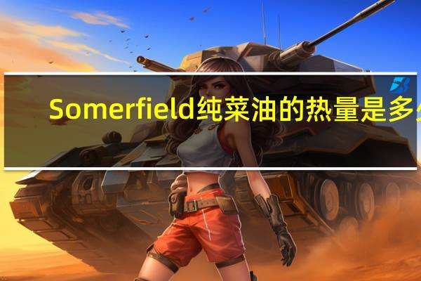 Somerfield 纯菜油的热量是多少