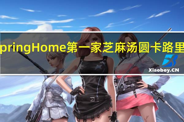 Spring Home 第一家 芝麻汤圆卡路里是多少