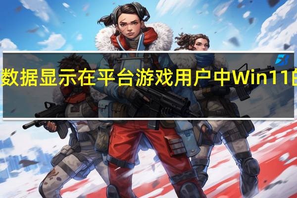 Steam最新统计数据显示在平台游戏用户中Win11的份额首次出现了下滑