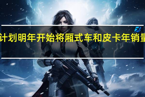 Stellantis计划明年开始将厢式车和皮卡年销量提升至200万辆