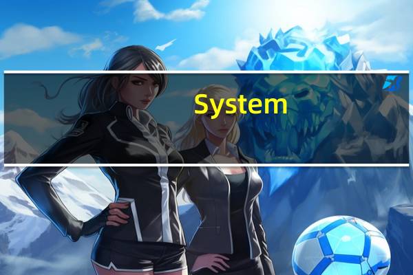 System(Idle process是什么)