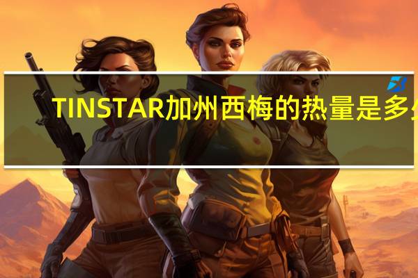 TINSTAR 加州西梅的热量是多少