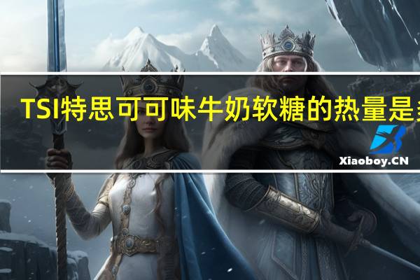 TSI 特思 可可味牛奶软糖的热量是多少