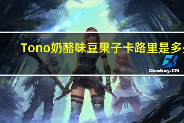 Tono  奶酪味豆果子卡路里是多少