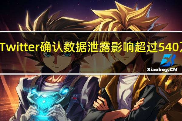 Twitter确认数据泄露影响超过540万用户