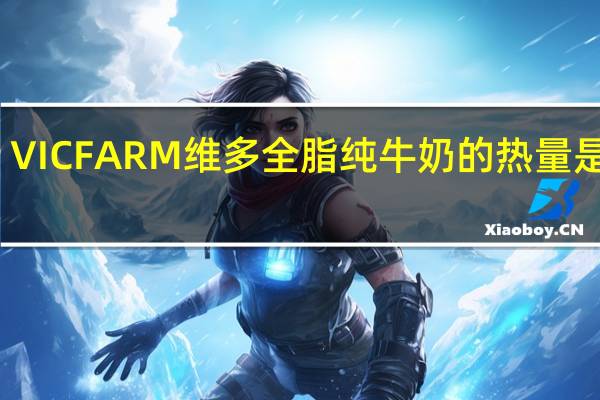 VICFARM 维多 全脂纯牛奶的热量是多少