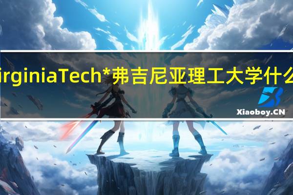 Virginia Tech* 弗吉尼亚理工大学什么专业好