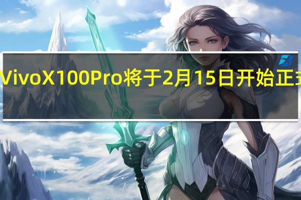 Vivo X100 Pro 将于 2 月 15 日开始正式销售