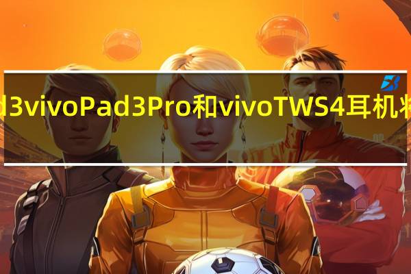 VivoXFold3 vivoPad3Pro和vivoTWS4耳机将于3月26日发布
