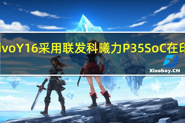 Vivo Y16采用联发科曦力P35 SoC在印度上市：价格规格