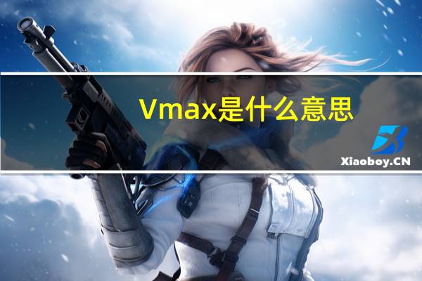 Vmax是什么意思
