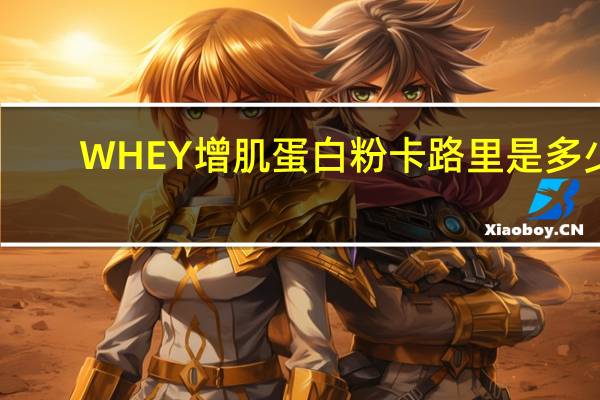 WHEY 增肌蛋白粉卡路里是多少