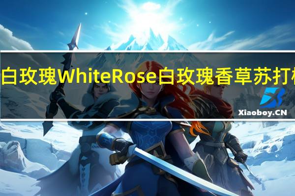 White Rose 白玫瑰 White Rose 白玫瑰香草苏打棒冰卡路里是多少