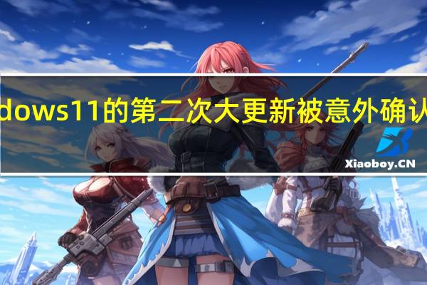 Windows11的第二次大更新被意外确认为2023年