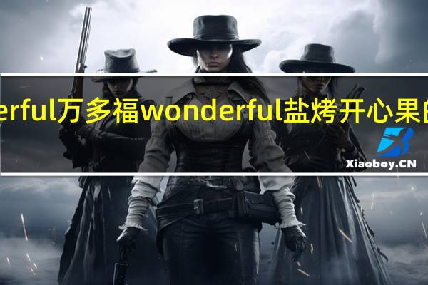 Wonderful万多福 wonderful 盐烤开心果的热量是多少