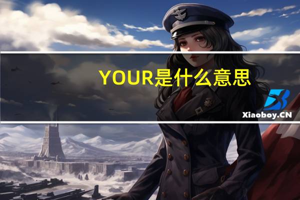 YOUR是什么意思