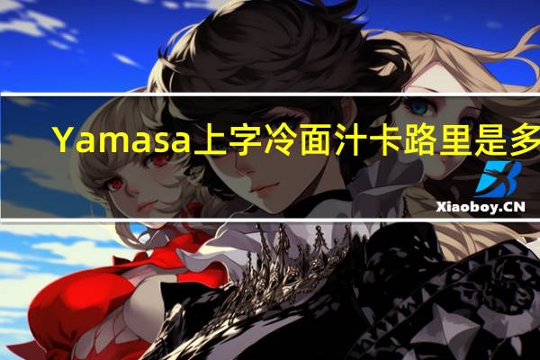 Yamasa 上字 冷面汁卡路里是多少