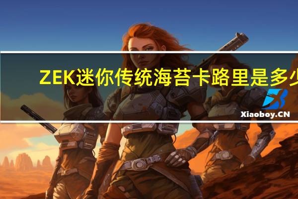 ZEK 迷你传统海苔卡路里是多少