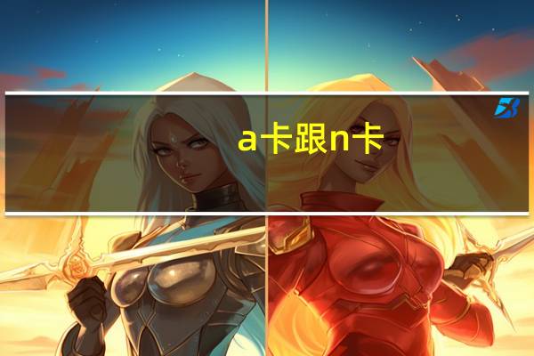 a卡跟n卡（a卡好还是n卡好）
