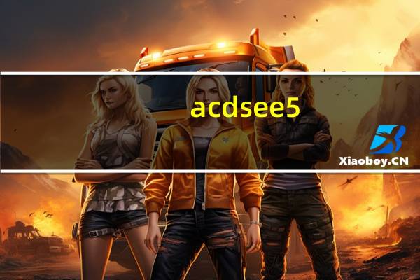 acdsee 5.0简体中文版（acdsee5下载）