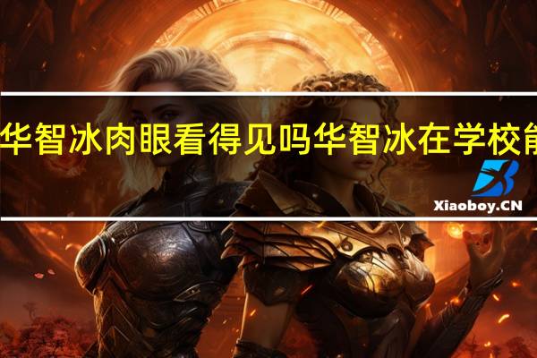 ai华智冰肉眼看得见吗 华智冰在学校能碰见吗
