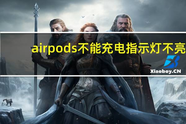 airpods不能充电指示灯不亮(airpods充电时指示灯不亮)