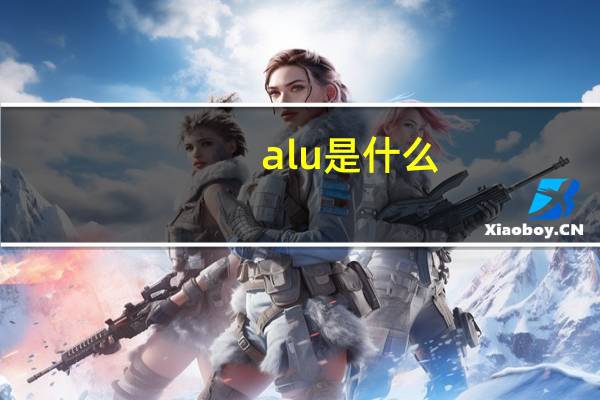 alu是什么
