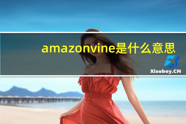 amazon vine是什么意思（amazon vine）