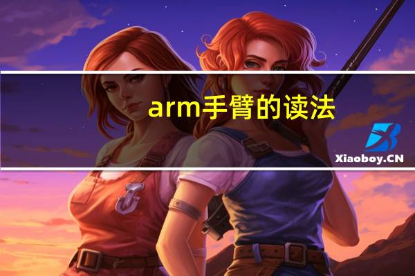 arm手臂的读法