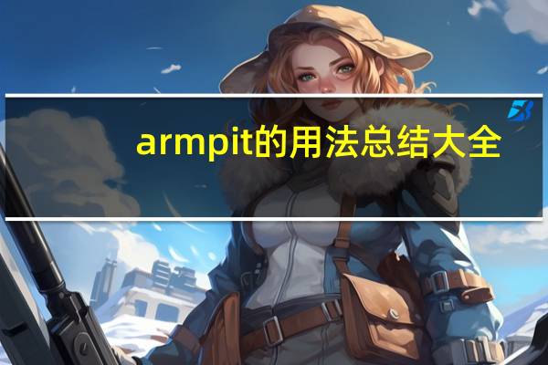 armpit的用法总结大全