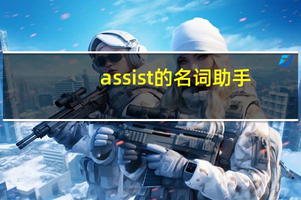 assist的名词助手