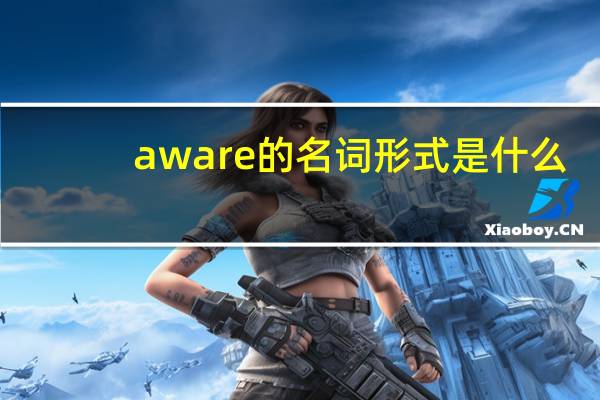 aware的名词形式是什么（aware名词）