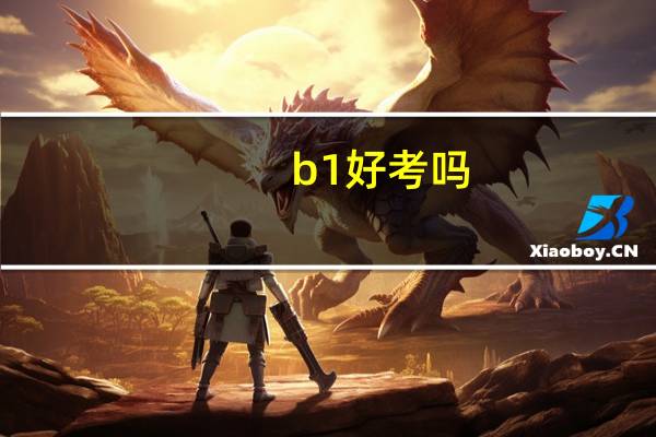 b1好考吗