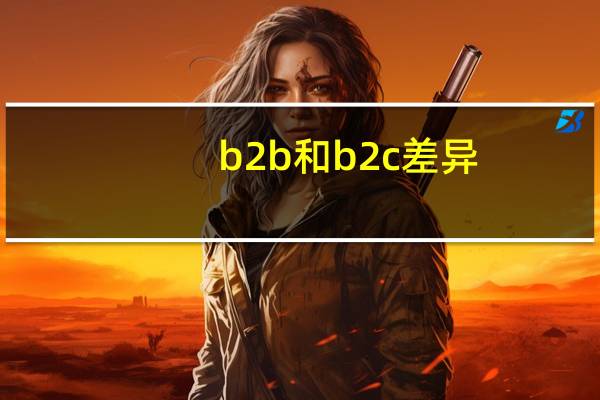 b2b和b2c差异