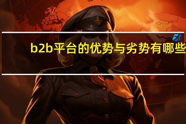 b2b平台的优势与劣势有哪些