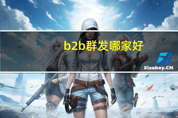 b2b群发哪家好
