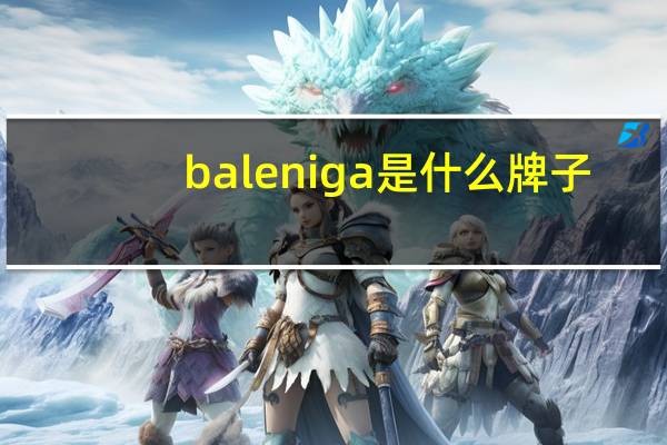 baleniga是什么牌子