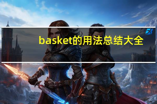 basket的用法总结大全
