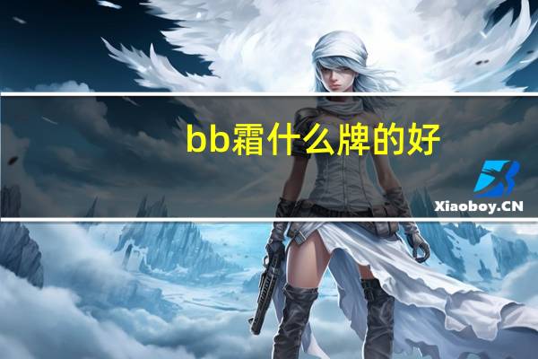 bb霜什么牌的好