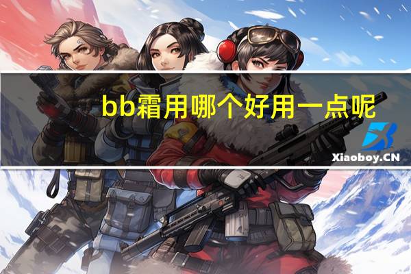 bb霜用哪个好用一点呢