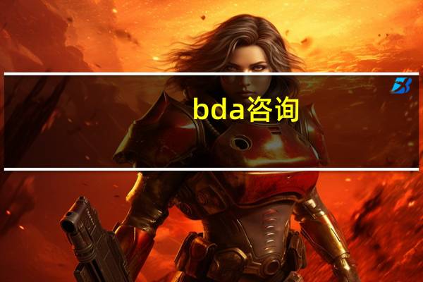 bda咨询（bda简介）
