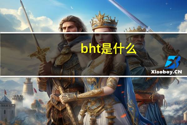 bht是什么