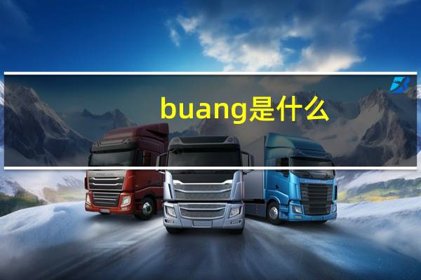 buang是什么