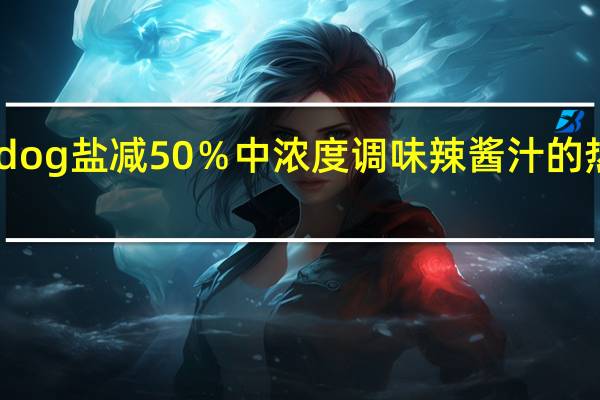 bull dog 盐减50%中浓度调味辣酱汁的热量是多少