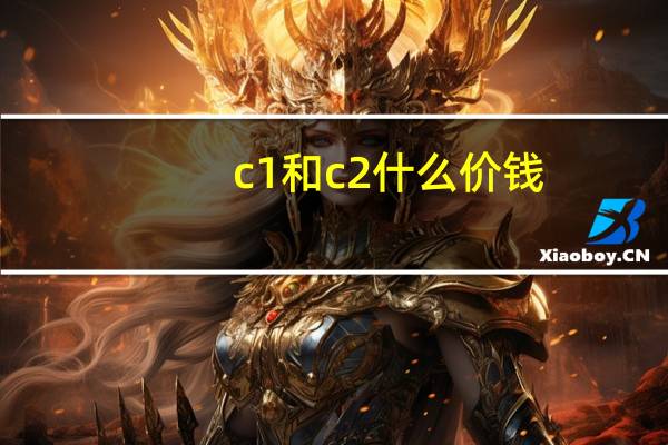 c1和c2什么价钱